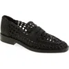 3.1 Phillip Lim Alexa Woven Penny Loafer In Black