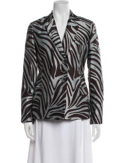 Pre-owned 3.1 Phillip Lim Animal Print Blazer W/ Tags In Multi