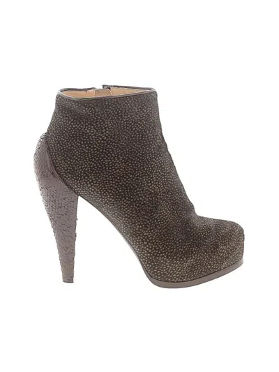 Pre-owned 3.1 Phillip Lim Ankle Boots In Gray