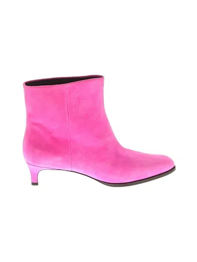 Pre-owned 3.1 Phillip Lim Ankle Boots In Pink
