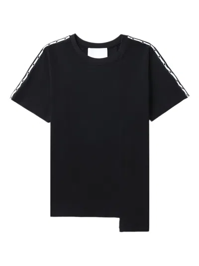 3.1 Phillip Lim Asymmetrical Shoulder-embellished T-shirt