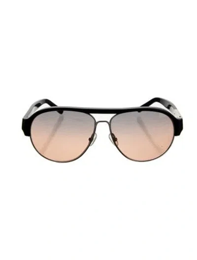 Pre-owned 3.1 Phillip Lim Aviator Gradient Sunglasses In Blue