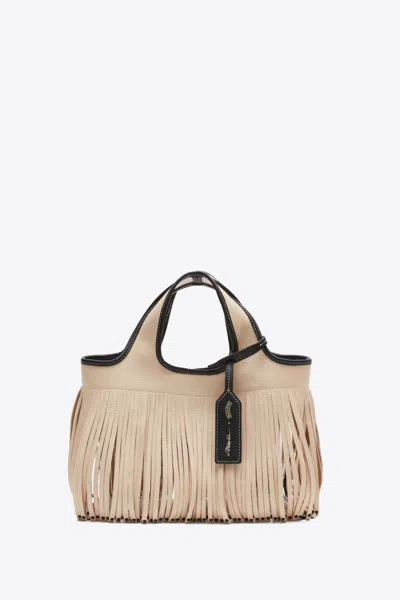 3.1 Phillip Lim Baileys Mini Market Tote In Custom Baileys Original Irish Cream Beige