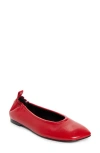 3.1 Phillip Lim Id Stretch Back Ballet Flat In Lipstick Red