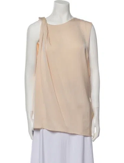 Pre-owned 3.1 Phillip Lim Bateau Neckline Sleeveless Top W/ Tags In Neutral