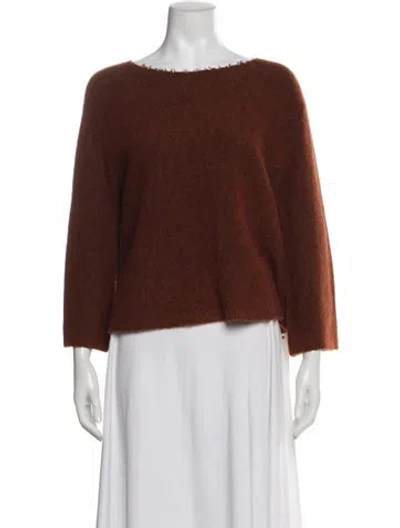 Pre-owned 3.1 Phillip Lim Bateau Neckline Sweater In Brown