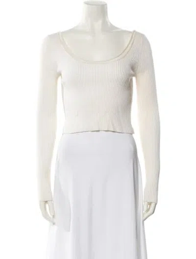 Pre-owned 3.1 Phillip Lim Bateau Neckline Sweater In Neutral