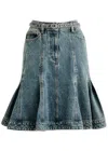 Shop 3.1 Phillip Lim Belted Denim Skirt