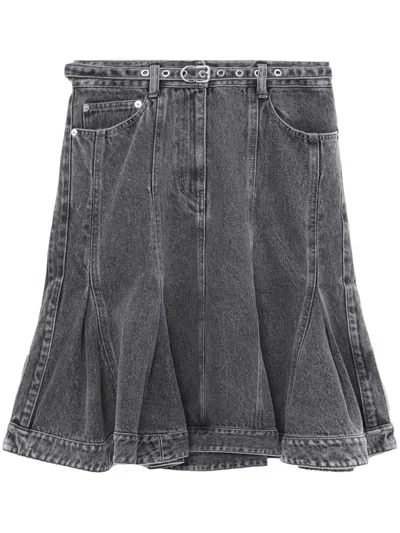 3.1 PHILLIP LIM BELTED DENIM SKIRT