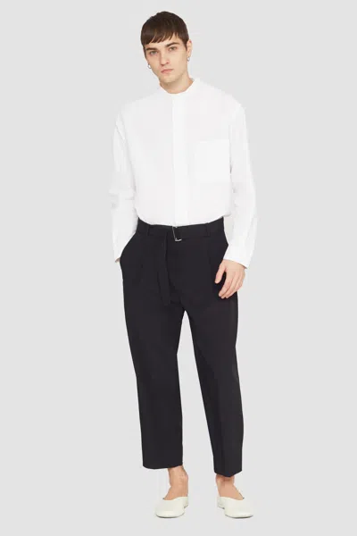 3.1 Phillip Lim Belted Drop-crotch Trousers In Black