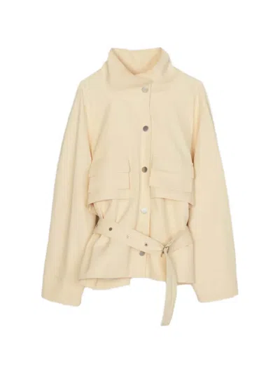 3.1 Phillip Lim Belted Front-pockets Jacket In Neutral
