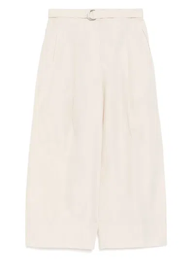 3.1 Phillip Lim Palazzohose Mit Gürtel In Neutral