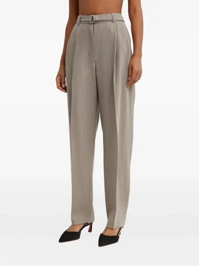 3.1 Phillip Lim Belted Trousers In Gray