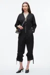 3.1 Phillip Lim Belted Utility Jumpsuit In Black
