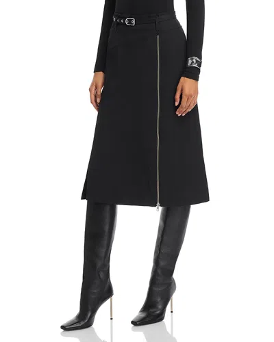 3.1 Phillip Lim Belted Utility Skirt In Black