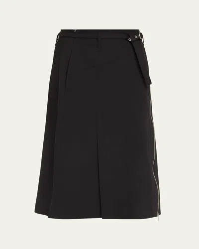 3.1 Phillip Lim Belted Utility Skirt In Black