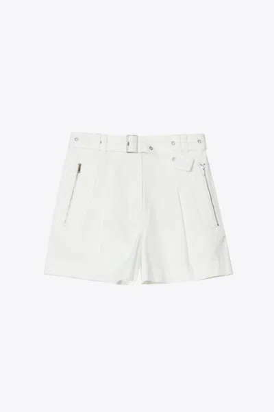 3.1 Phillip Lim Belted Waist Utility Short In White