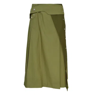 3.1 Phillip Lim Belted Wrap Utility Skirt In Multi