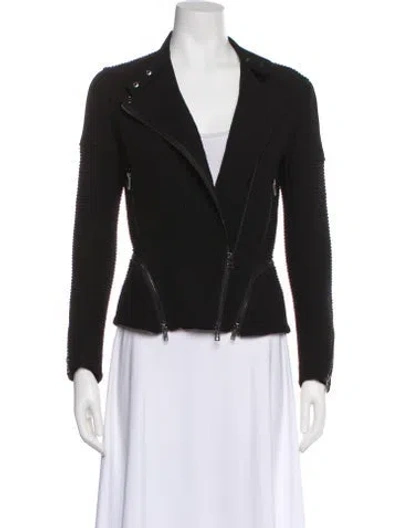 Pre-owned 3.1 Phillip Lim Biker Jacket In Black