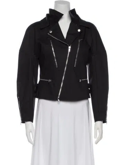 Pre-owned 3.1 Phillip Lim Biker Jacket In Black