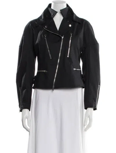 Pre-owned 3.1 Phillip Lim Biker Jacket In Black