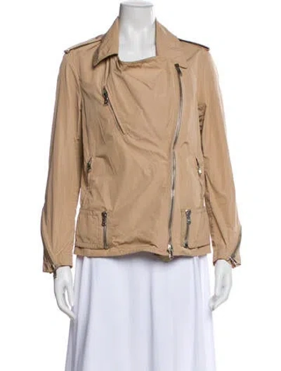 Pre-owned 3.1 Phillip Lim Biker Jacket In Brown