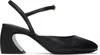 3.1 Phillip Lim Leather Comma-heel Leather Pumps In Black Ba001