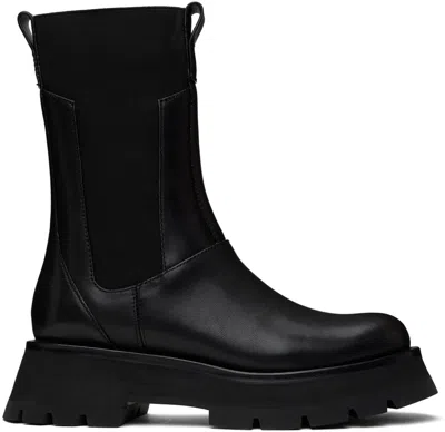 3.1 Phillip Lim Black Kate Boots In 001 Black