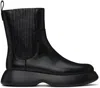 3.1 Phillip Lim Mercer Leather Chelsea Boots In Ba001 Black
