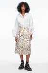 3.1 Phillip Lim Bliss Floral-print Pleated Skirt In Multi