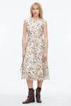 3.1 Phillip Lim Bliss Floral Sleeveless Dress In Multi