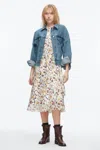 3.1 Phillip Lim Bliss Floral Sleeveless Dress In Multi