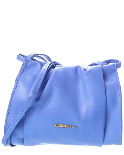 3.1 Phillip Lim Blosson Mini Leather Crossbody In Blue