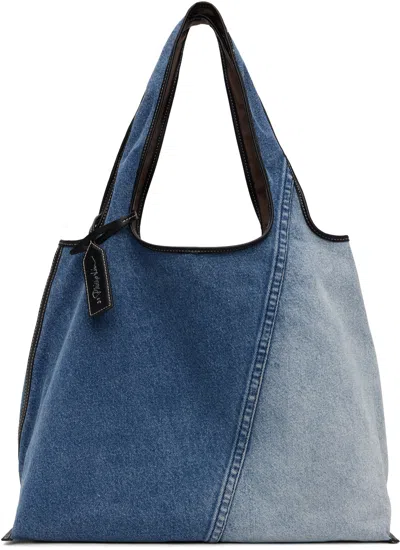 3.1 Phillip Lim Denim Market Tote Indigo