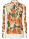 3.1 Phillip Lim Blurred Marigold Pj Shirt In Ma704 Marigold Multi