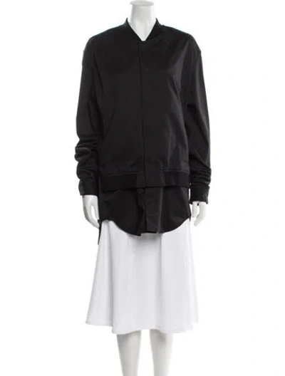 Pre-owned 3.1 Phillip Lim Bomber Jacket In Black