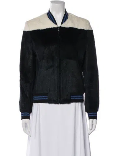 Pre-owned 3.1 Phillip Lim Bomber Jacket In Black