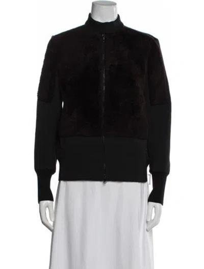Pre-owned 3.1 Phillip Lim Bomber Jacket In Black