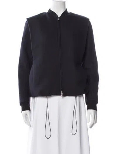 Pre-owned 3.1 Phillip Lim Bomber Jacket In Blue