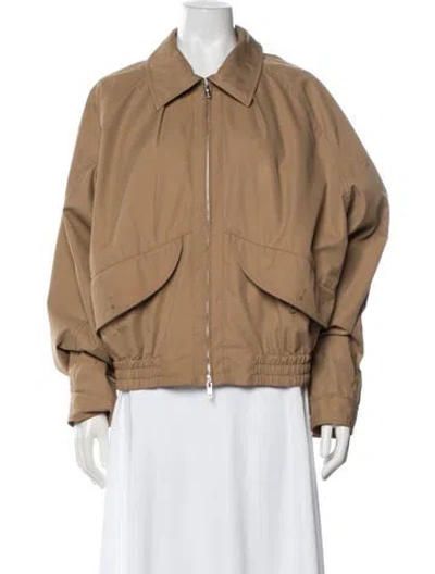 Pre-owned 3.1 Phillip Lim Bomber Jacket In Brown