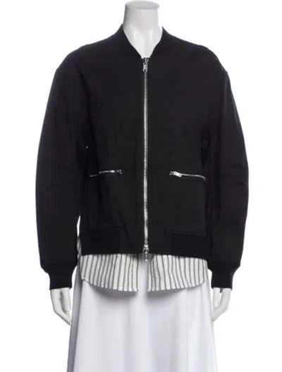 Pre-owned 3.1 Phillip Lim Bomber Jacket In Gray