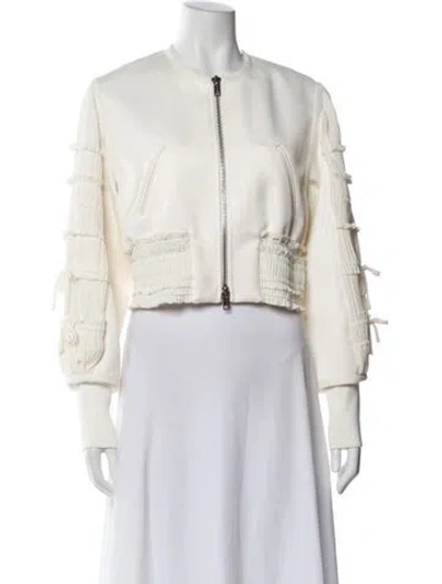 Pre-owned 3.1 Phillip Lim Bomber Jacket In Neutral