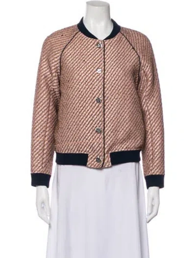 Pre-owned 3.1 Phillip Lim Bomber Jacket In Pink