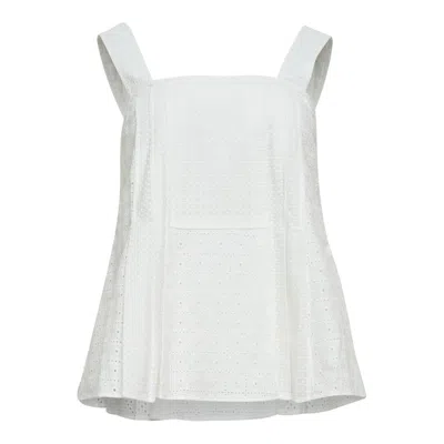 3.1 Phillip Lim Broderie Anglaise Patchwork Camisole In White