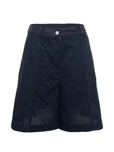 3.1 Phillip Lim Broderie-anglaise Shorts In Black