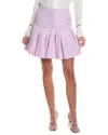 3.1 Phillip Lim Bubble Hem Mini Skirt In Purple