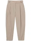 3.1 Phillip Lim Buckled Tapered Trousers In 中性色