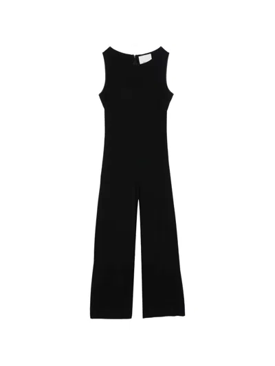 3.1 Phillip Lim Button Panel Jumpsuit In Black