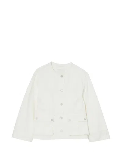 3.1 Phillip Lim Buttoned Cotton Jacket In White