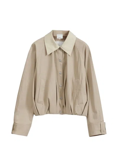 3.1 Phillip Lim Buttoned Jacket In Gray
